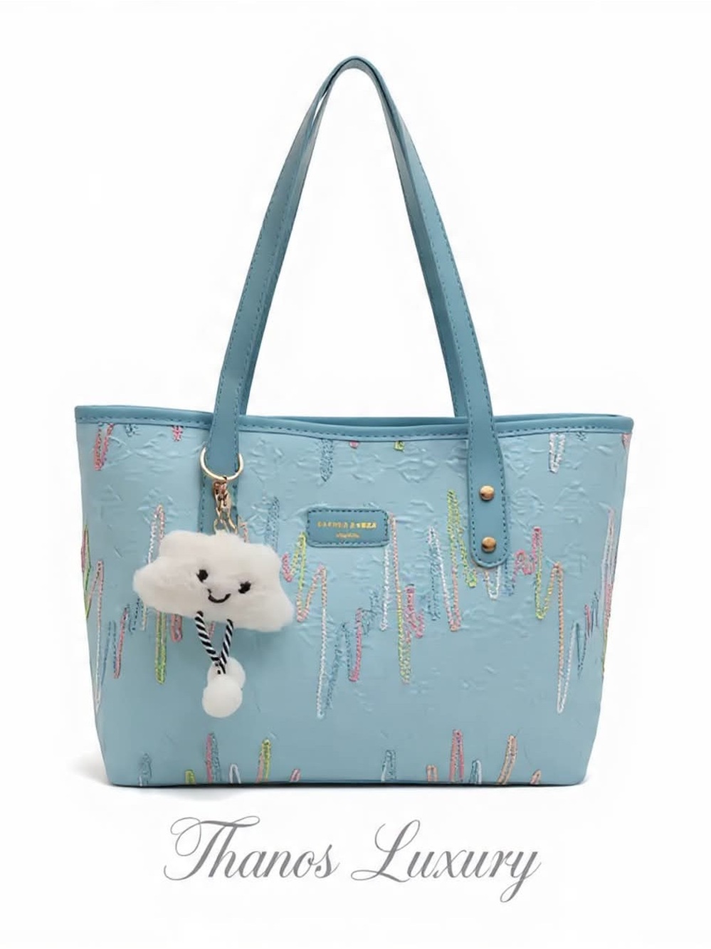 Sky Blue Tote/Diaper Bag! NWOT